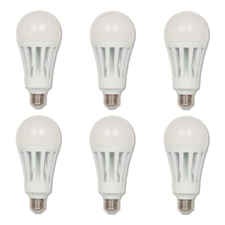 WESTINGHOUSE Bulb LED 29W 120-177V A23 Omni 5000K Day-Light E26 Med Bs, 6PK 5171020